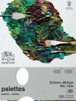 Afrivningspalette - 50 Ark - Winsor & Newton