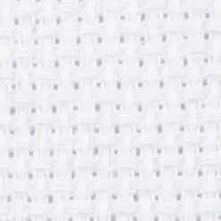 Aidastof - Str. 50X50 CM - 70 Tern Pr. 10 CM - Hvid - 1 Stk
