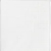 Aidastof - Str. 50X50 CM - 43 Tern Pr. 10 CM - Hvid - 1 Stk
