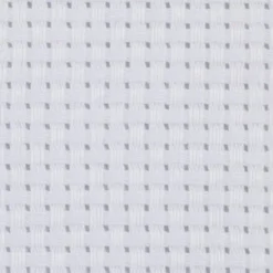Aidastof - Str. 50X50 CM - 35 Tern Pr. 10 CM - Hvid - 1 Stk