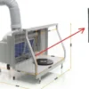 Airbrush Sprøjtekabine Med Vandfilter - Panzag - Hs-E600