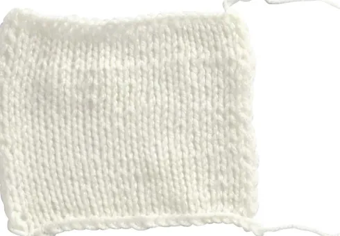 Akrylgarn - L 80 M - Hvid - 50 G