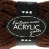 Akrylgarn - L 35 M - Maxi - Brun - 50 G