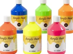 Akrylmaling - Neon Farver - A-Color 05 - 6X500Ml
