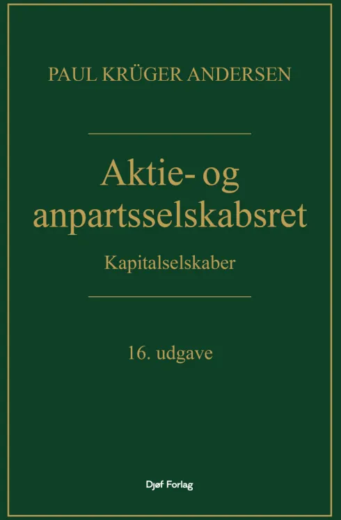 Aktie- Og Anpartsselskabsret