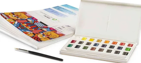 Akvarelblok - A4 - Watercolor Paper - 20 Sider - Carioca Plus