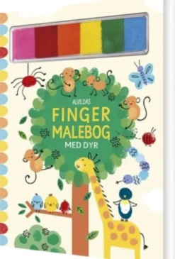 Alvildas Fingermalebog Med Dyr