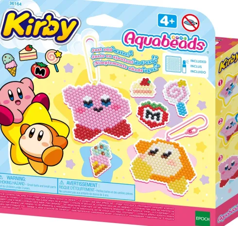 Aquabeads - Kirby Nøglering - Kreativt Sæt