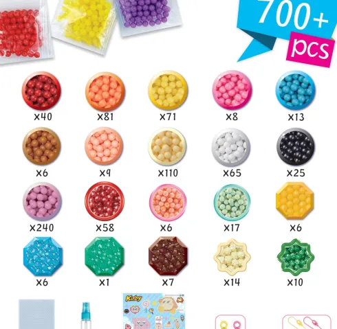 Aquabeads - Kirby Nøglering - Kreativt Sæt