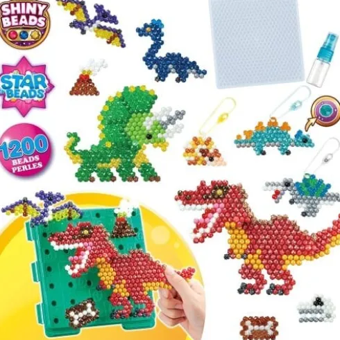 Aquabeads Perler - Dinosaur Sæt - 1200 Stk