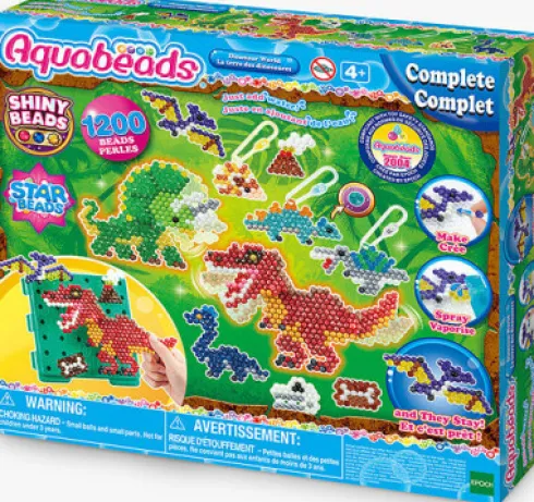 Aquabeads Perler - Dinosaur Sæt - 1200 Stk