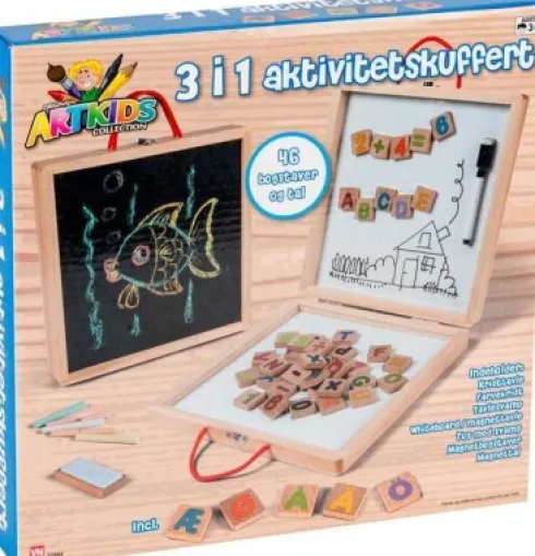 Artkids - 3-In-1 Aktivitetskuffert