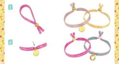 Auzou - Jewellery Factory - Besked Armbånd - Stort Sæt