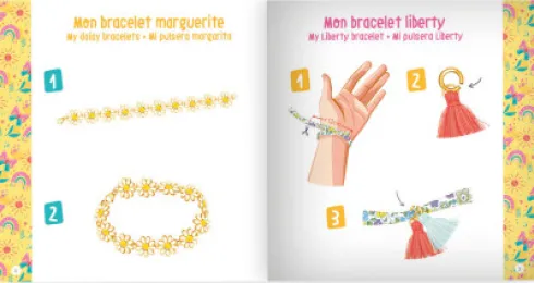 Auzou - Jewellery Factory - Boheme Armbånd - Stort Sæt