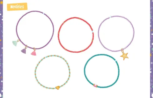 Auzou - Jewellery Factory - Funklende Armbånd - DIY Sæt