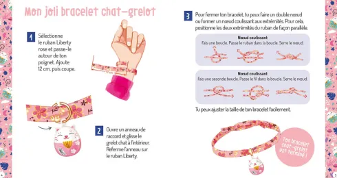 Auzou - Jewellery Factory - Lav Selv Kawaii Armbånd Sæt