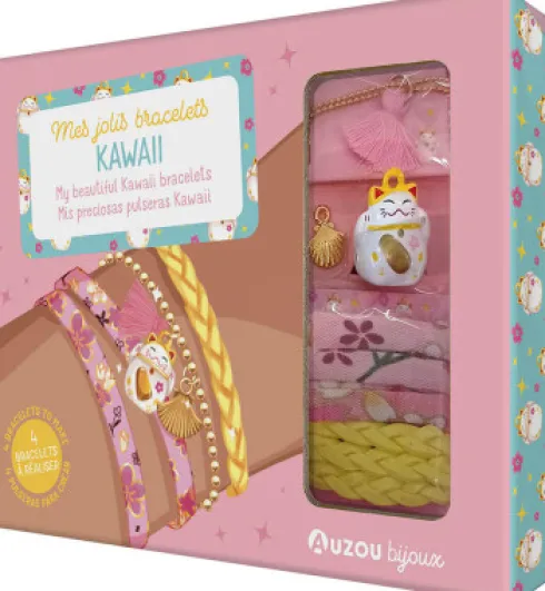 Auzou - Jewellery Factory - Lav Selv Kawaii Armbånd - Sæt