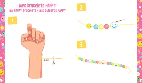 Auzou - Jewellery Factory - My Happiness Armbånd - DIY Sæt