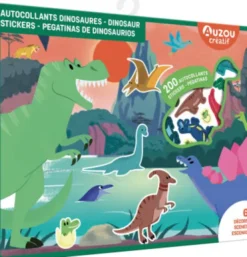 Auzou - Klistermærker - Dinosaur 200 Stk