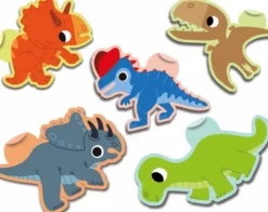 Auzou - Mine Første Klistermærker - Dinosaurer