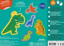 Auzou - Mine Første Klistermærker - Dinosaurer