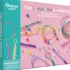 Auzou - Scoubidou Armbånd Og Nøglering DIY Sæt - Glitter