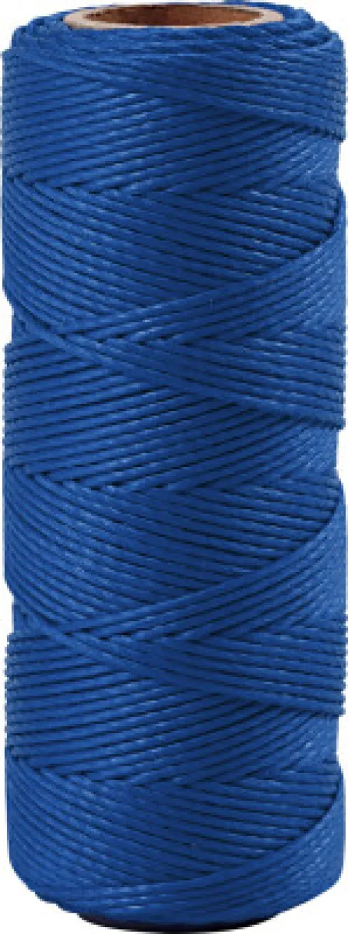 Bambus Snor - Tykkelse 1 MM - Blå - 65 M