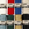 Bambus Snor - Tykkelse 1 MM - Flere Farver - 8X65 M