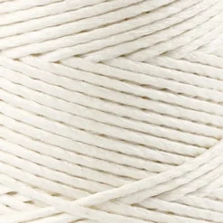 Bambus Snor - Tykkelse 1 MM - Hvid - 65 M