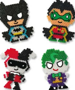 Batman Perler Og Perleplade Sæt - Figurer - 1.600 Strygeperler
