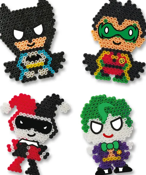 Batman Perler Og Perleplade Sæt - Figurer - 1.600 Strygeperler