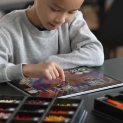 Beady Paint Perler - Perlesæt Med 14.400 Perler Og 9 Perleplader