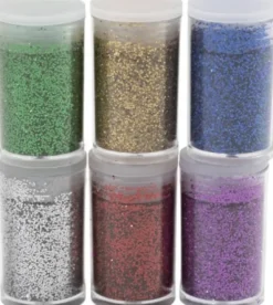 Bio-Glimmer - Assorterede Farver - 6X7Ml