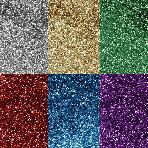 Bio-Glimmer - Assorterede Farver - 6X7Ml