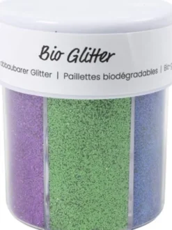 Bio-Glitter - Forskellige Farver - 6X28 ML