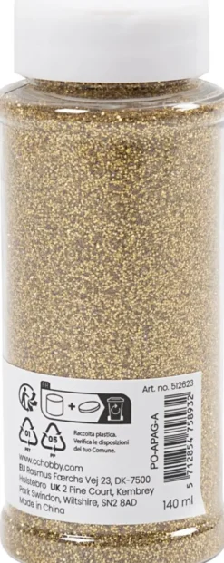 Bio-Glitter - Guld - 140 ML