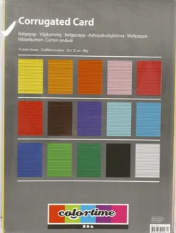 Bølgepap Ark - 25X35 CM - 80 G - 15 Ark