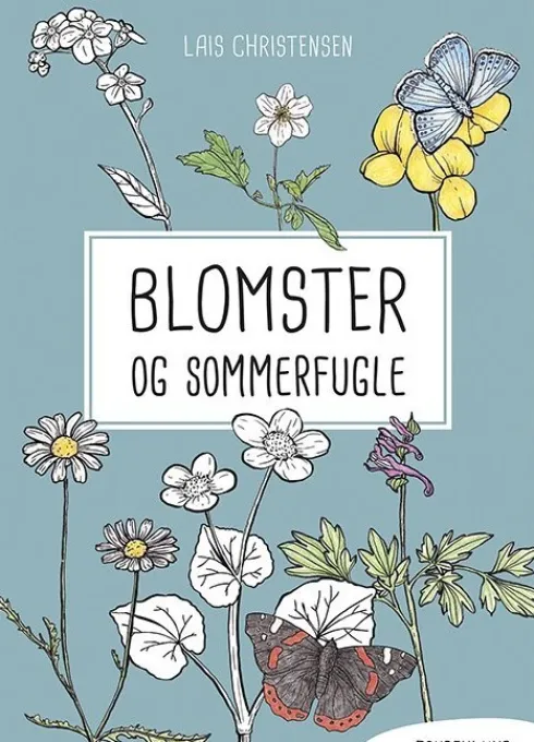Blomster Og Sommerfugle