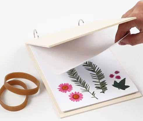 Blomsterpresser - D 1 CM - L 21 CM - B 14,8 CM - 1 Stk