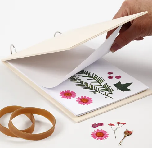 Blomsterpresser - D 1 CM - L 21 CM - B 14,8 CM - 1 Stk
