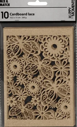 Blondekarton - 10,5X15 CM - 200 G - Natur - 10 Stk