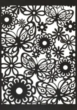 Blondekarton - 10,5X15 CM - 200 G - Sort - 10 Stk