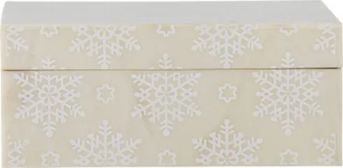 Bloomingville - Cheri Æske Med Låg - Natur - Resin