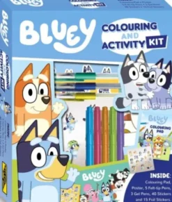 Bluey Colouring Og Activity Kit - Alligator