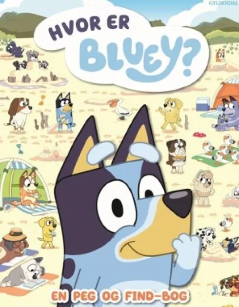 Bluey - Hvor Er Bluey? En Peg Og Find-Bog