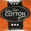 Bomuldsgarn - Nr. 8/4 - Orange - L 170 M - 50 G