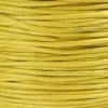 Bomuldssnor - Tykkelse 1 MM - Gul - 40 M