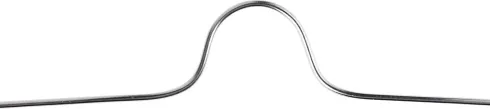 Bonzaitråd - Rund - Tykkelse 1 MM - Sølv - 16 M