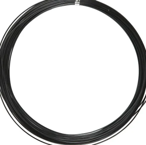 Bonzaitråd - Rund - Tykkelse 1 MM - Sort - 16 M