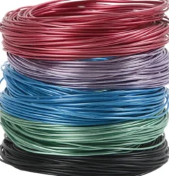Bonzaitråd - Tykkelse 1,5 MM - Assorterede Farver - 5X20 M